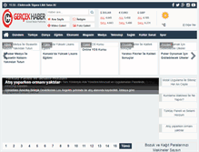 Tablet Screenshot of gercekhaber.org